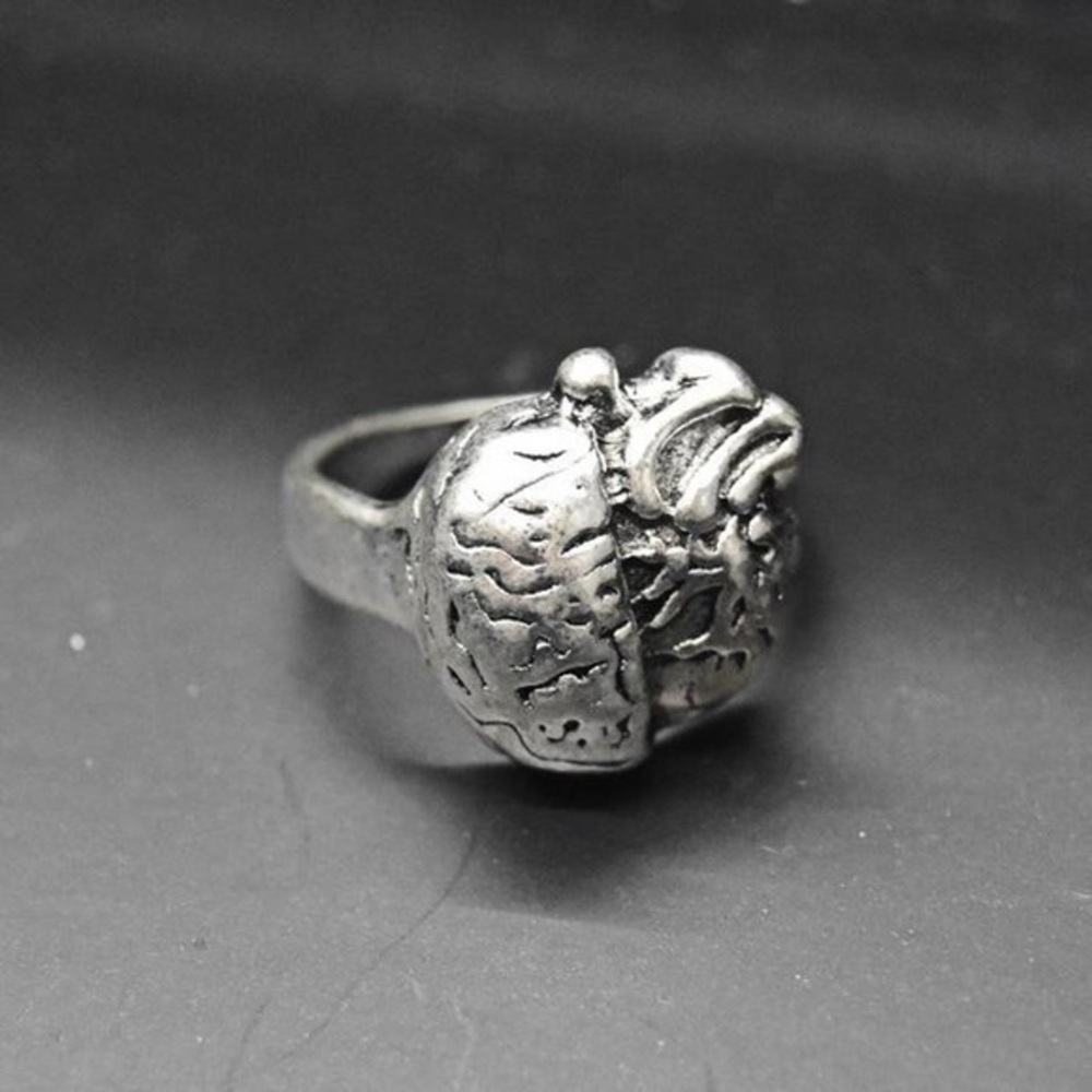 Anatomical Brain and Heart Ring
